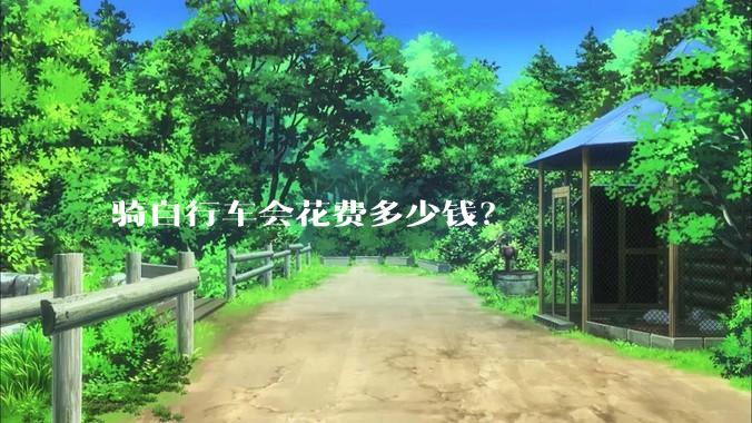 骑自行车会花费多少钱？